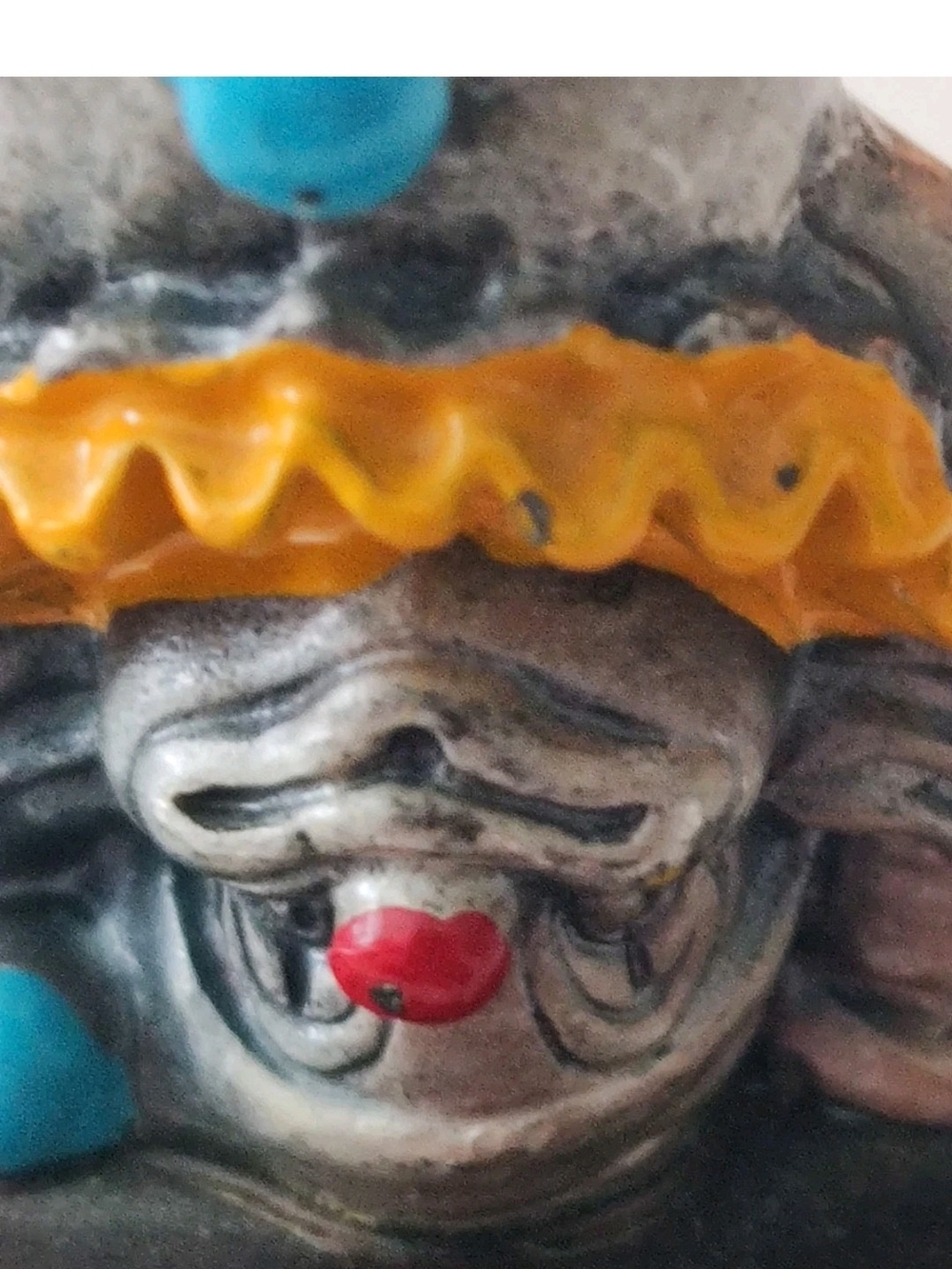 George Good Vintage 1980's Pewter Clown 3 1/4"